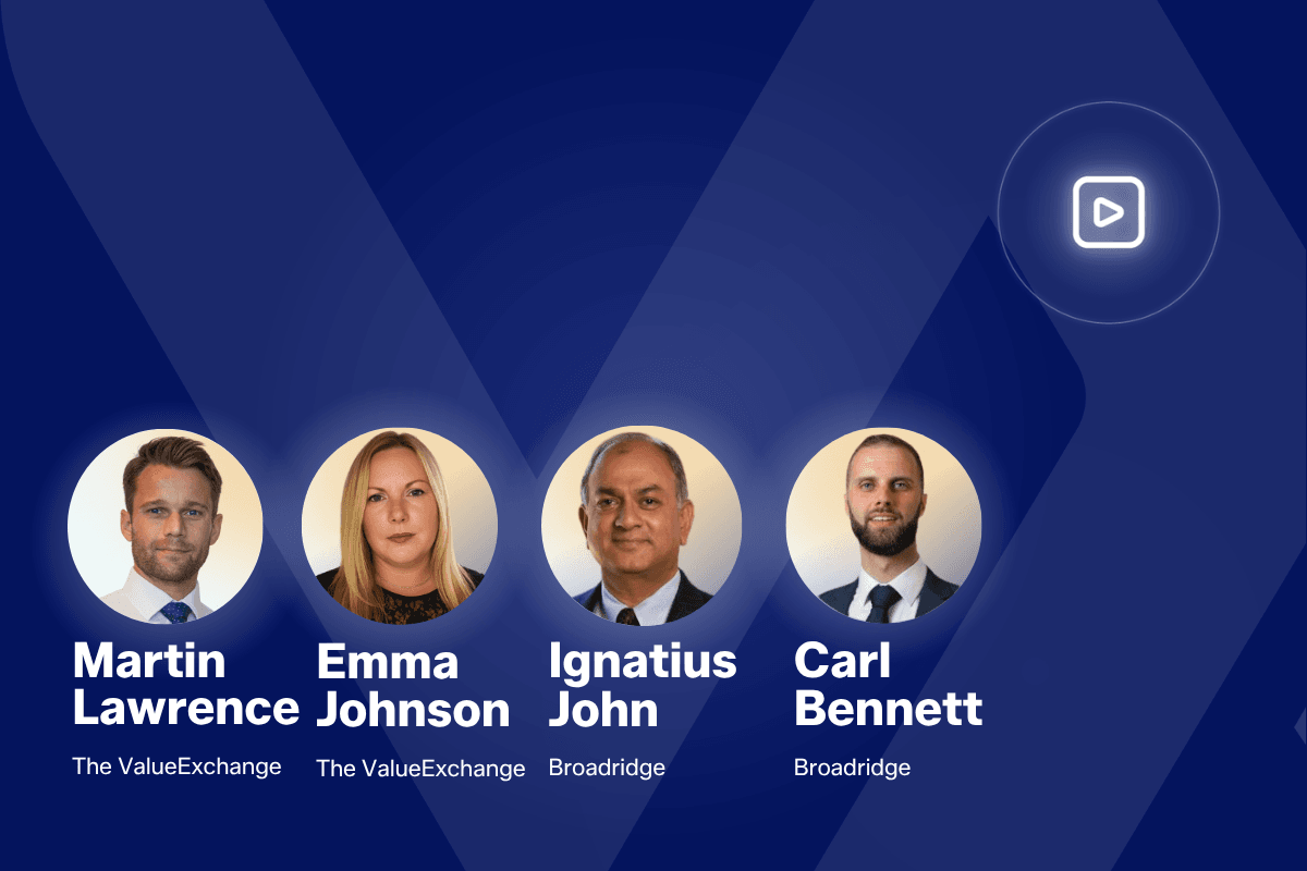 T+1 in Practice: A ValueExchange Q&A webinar with Broadridge